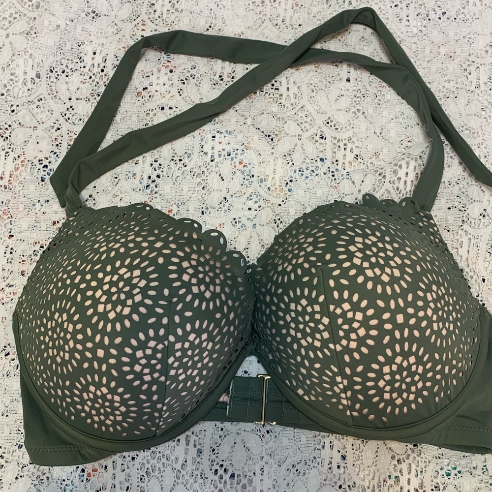 Shade & Shore 38D Bathing Suit Top Push Up